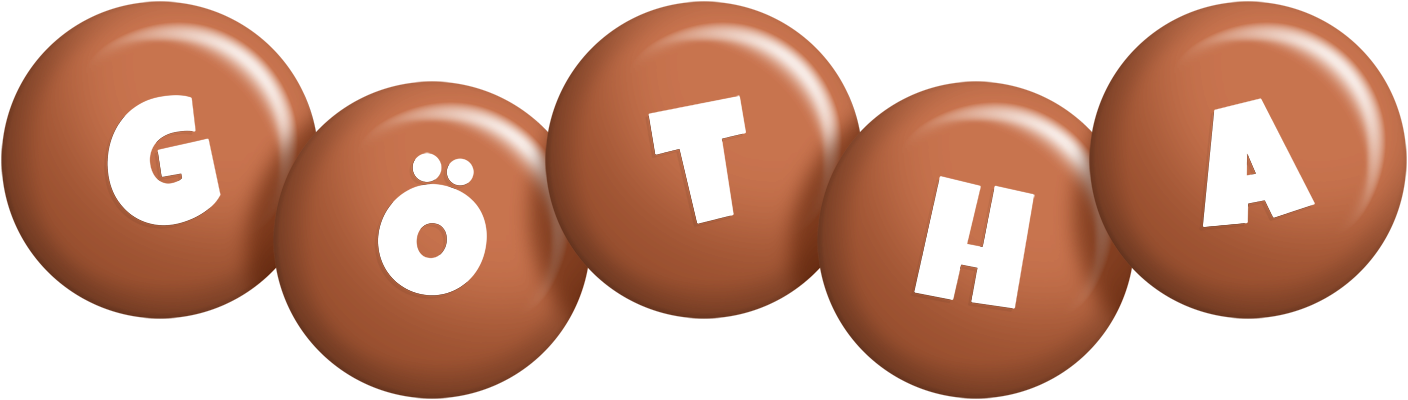 Götha candy-brown logo