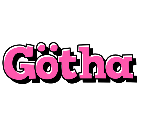 Götha girlish logo