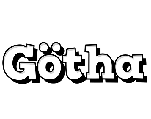 Götha snowing logo