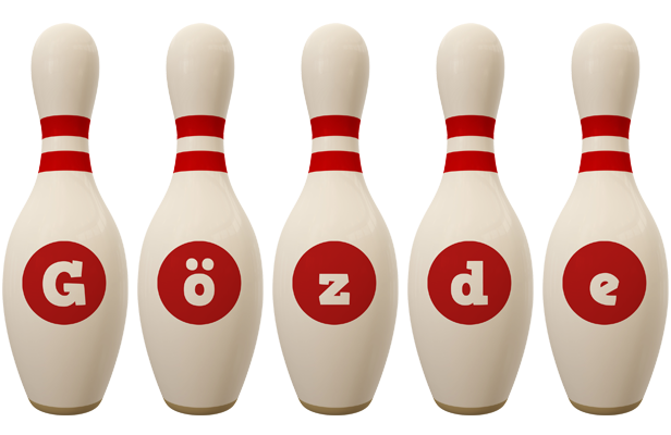 Gözde bowling-pin logo
