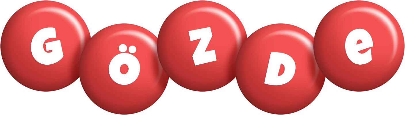 Gözde candy-red logo