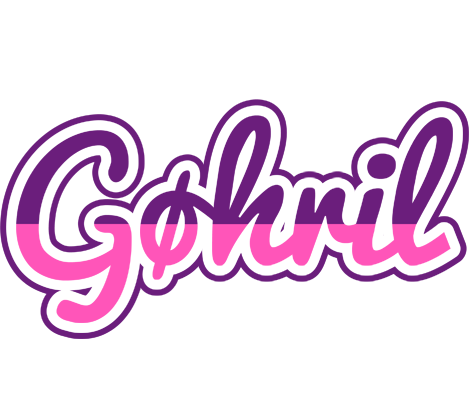 Gøhril cheerful logo