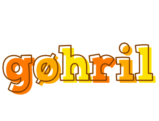 Gøhril desert logo