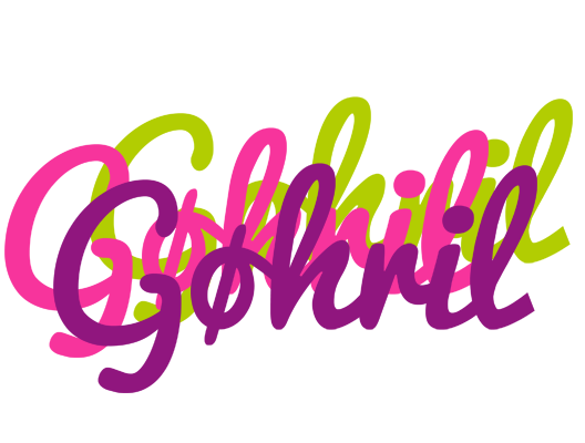 Gøhril flowers logo