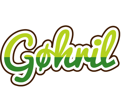 Gøhril golfing logo