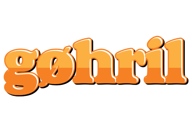 Gøhril orange logo