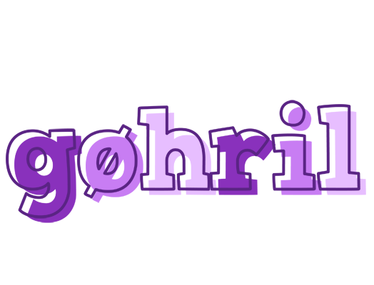 Gøhril sensual logo