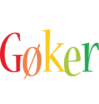 Gøker birthday logo