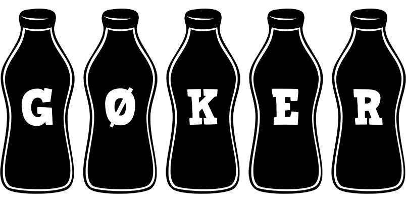 Gøker bottle logo