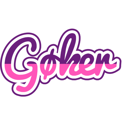 Gøker cheerful logo