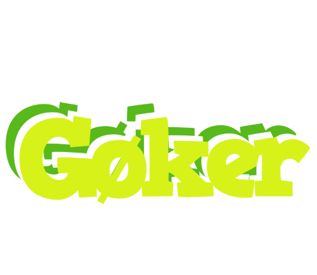 Gøker citrus logo