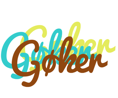 Gøker cupcake logo