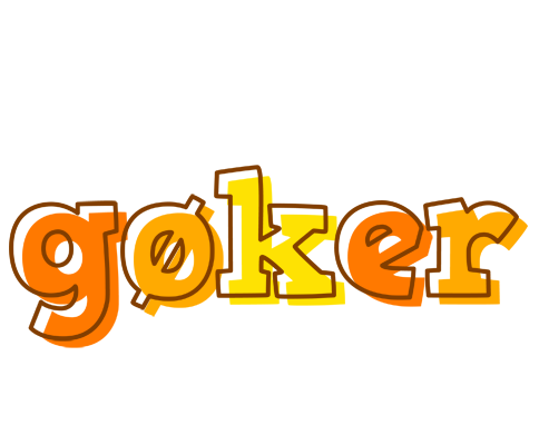 Gøker desert logo