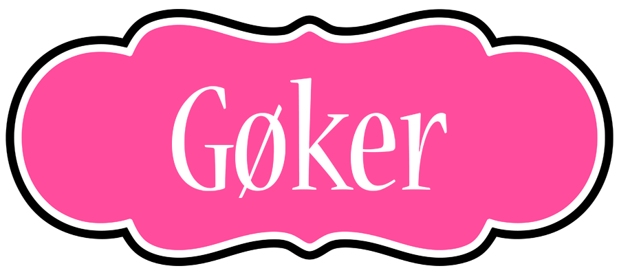 Gøker invitation logo