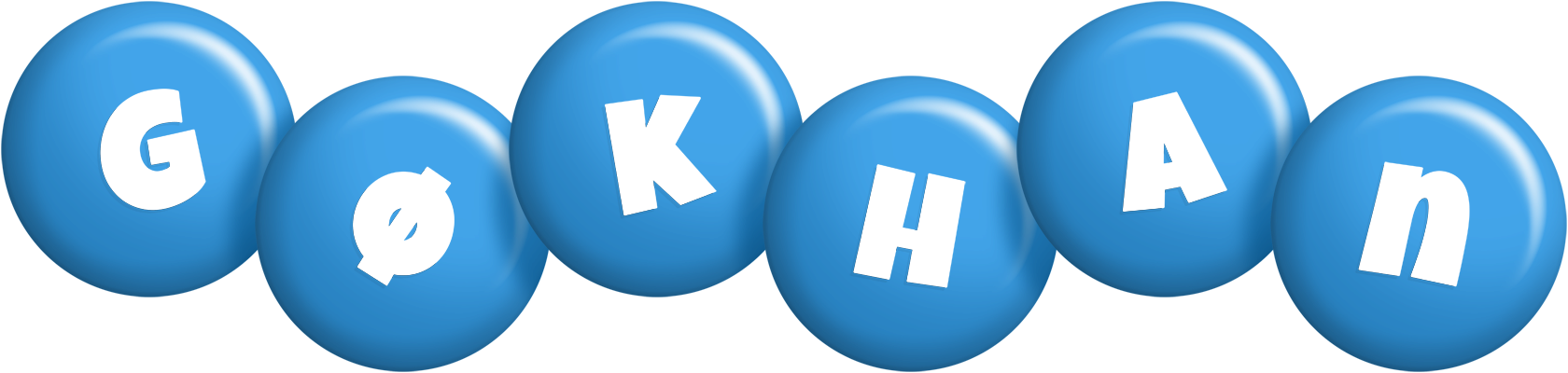Gøkhan candy-blue logo