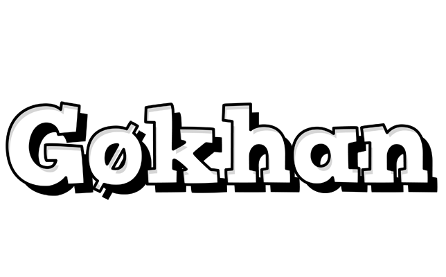 Gøkhan snowing logo