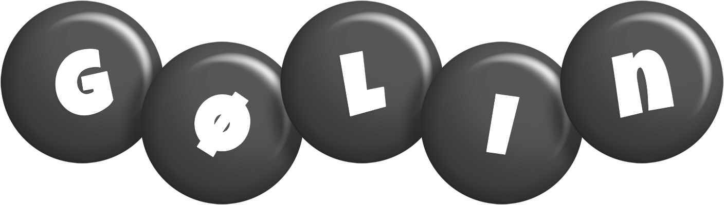 Gølin candy-black logo