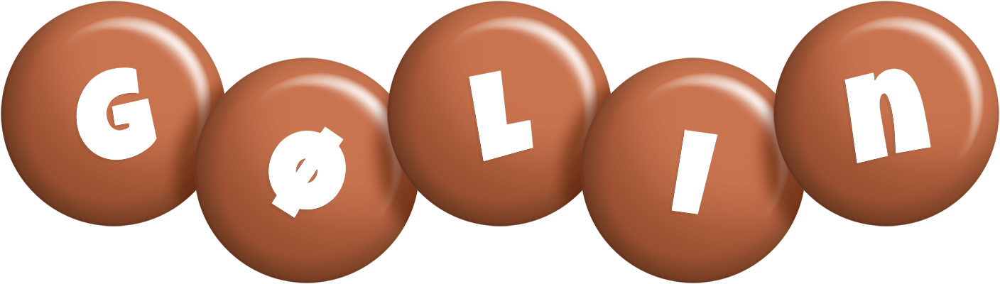 Gølin candy-brown logo