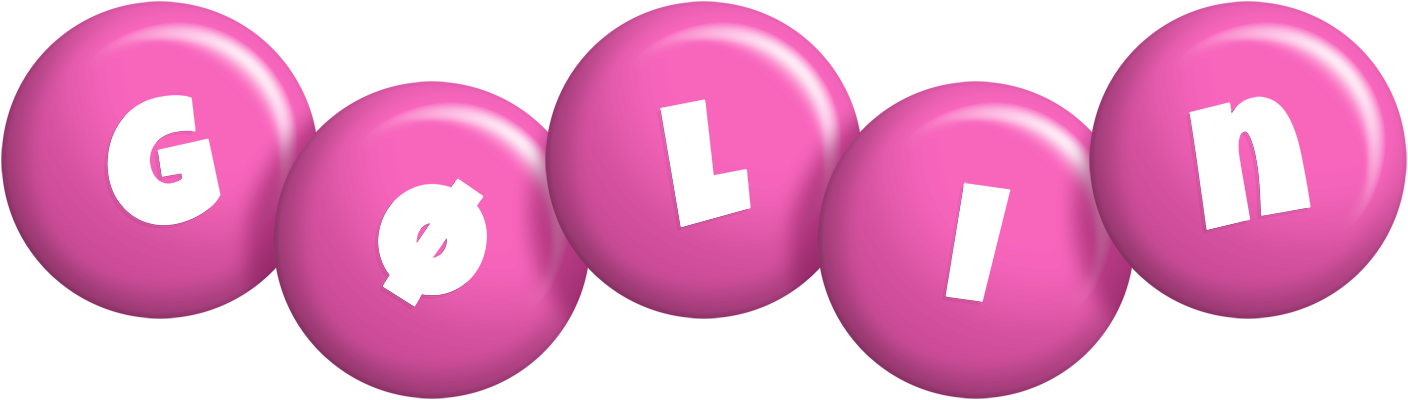 Gølin candy-pink logo