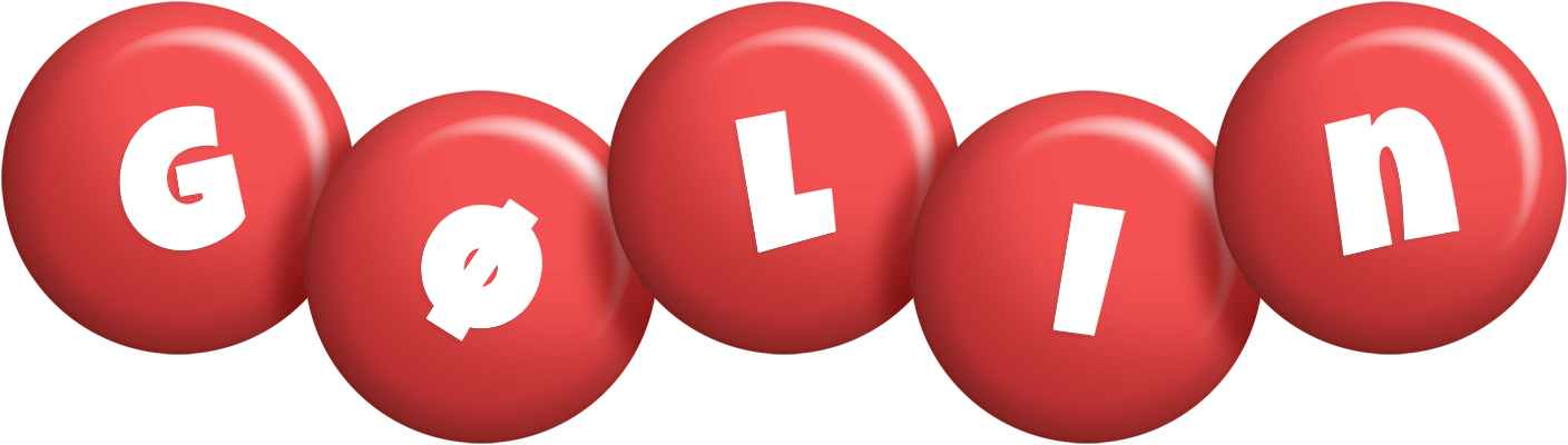 Gølin candy-red logo
