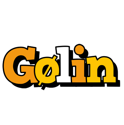 Gølin cartoon logo