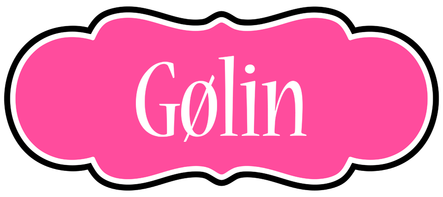 Gølin invitation logo