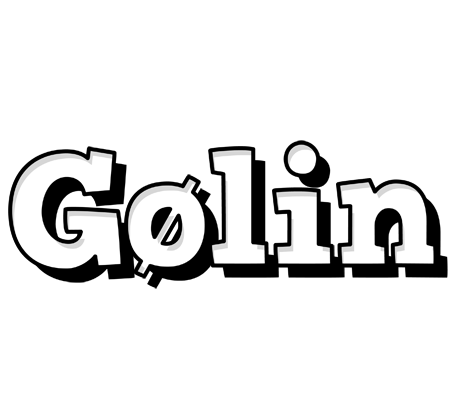 Gølin snowing logo
