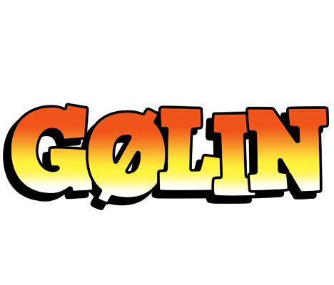Gølin sunset logo