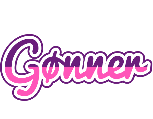 Gønner cheerful logo