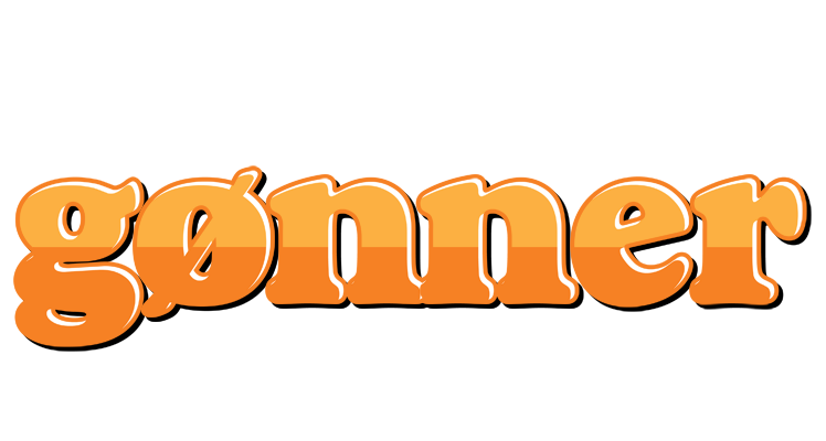 Gønner orange logo