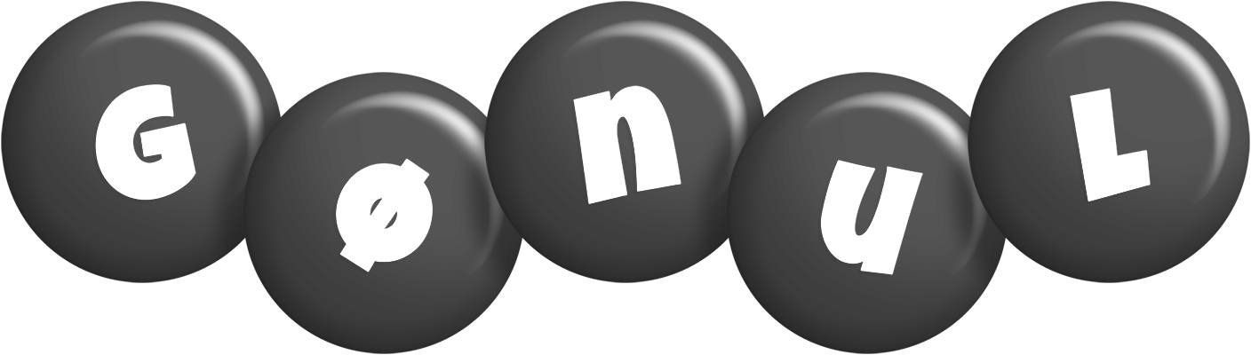Gønul candy-black logo