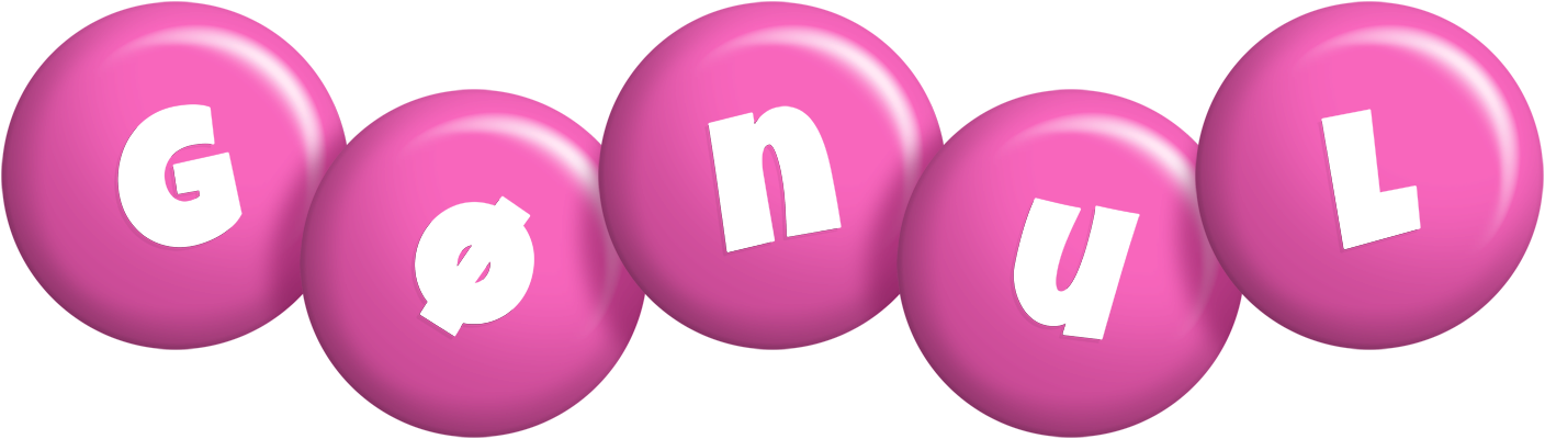 Gønul candy-pink logo