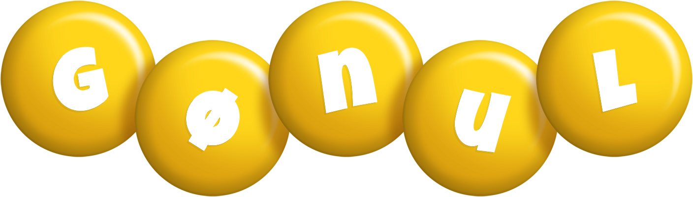 Gønul candy-yellow logo