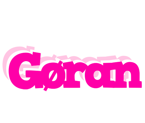 Gøran dancing logo
