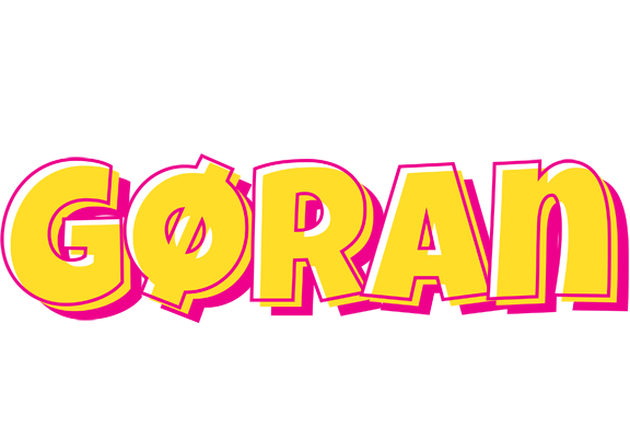 Gøran kaboom logo