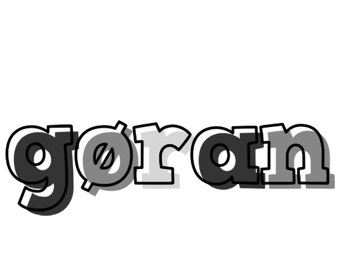 Gøran night logo
