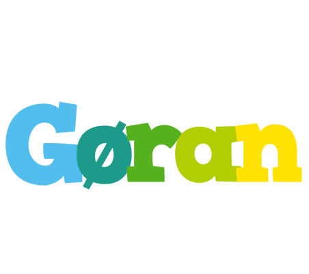 Gøran rainbows logo