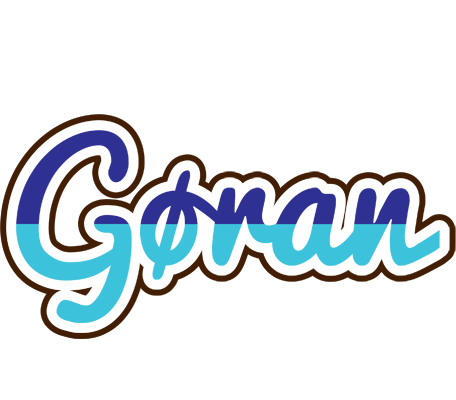 Gøran raining logo