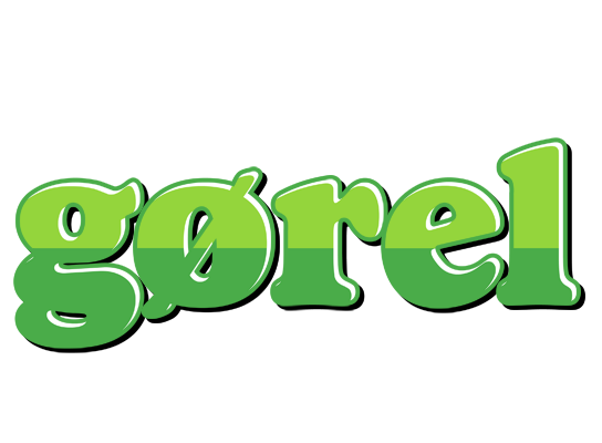 Gørel apple logo
