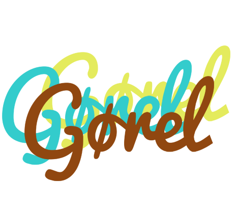 Gørel cupcake logo