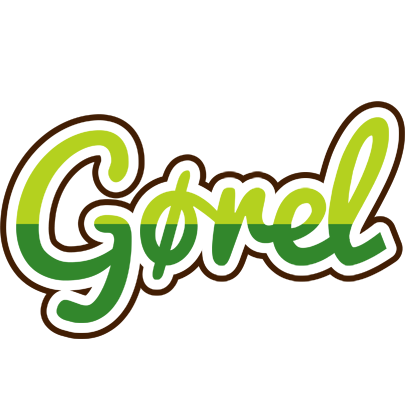 Gørel golfing logo