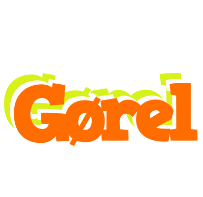 Gørel healthy logo