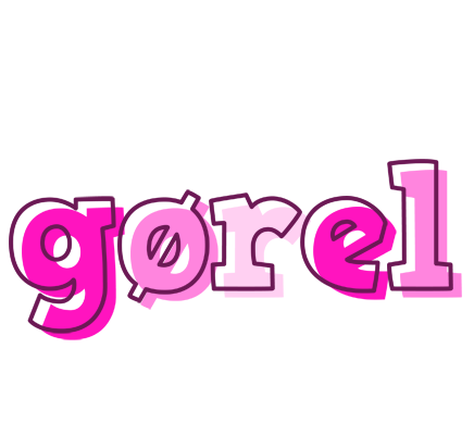 Gørel hello logo
