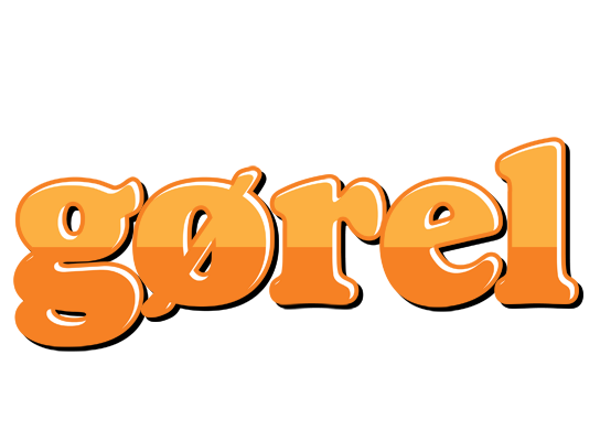 Gørel orange logo