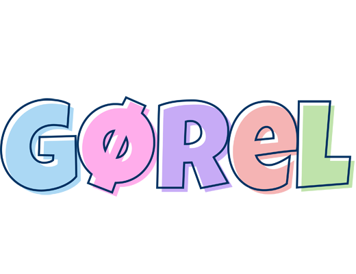 Gørel pastel logo