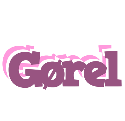 Gørel relaxing logo