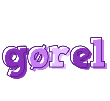 Gørel sensual logo