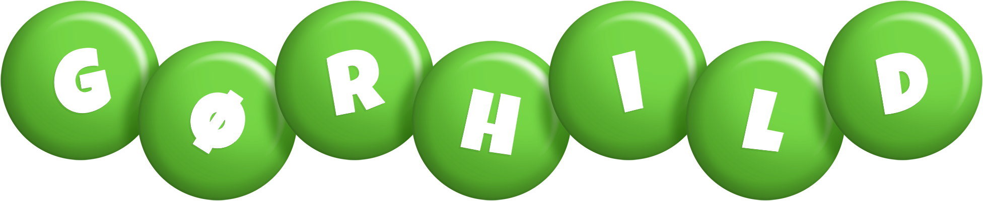 Gørhild candy-green logo