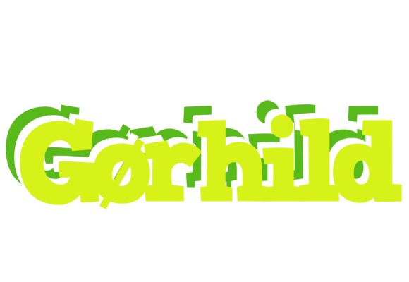 Gørhild citrus logo