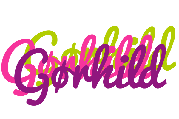 Gørhild flowers logo